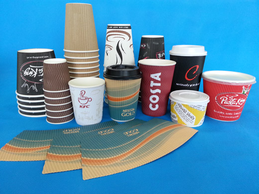 Triple-Wall Ripple(Corrugated) Cup